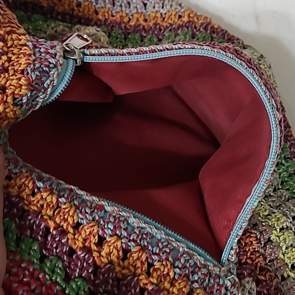 The Sak Colorful Shoulder Bag with Bohemian Stripes - Picture 9 of 16